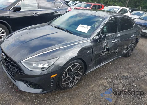 2022 Hyundai Sonata N Line/Night из США, поврежденный, VIN 5NPEK4JC0NH136185